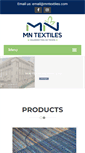 Mobile Screenshot of mntextiles.com